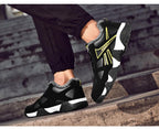 Winter Leather Sneakers Keep Warm Waterproof Mans Sneakers Work Casual Shoes Mens Autumn Anti-slip Leather Lace Up Lightweight Soft Modern Comfortable Classic Walking Sneakers Stevvex