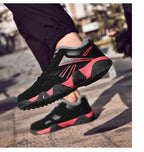 Winter Leather Sneakers Keep Warm Waterproof Mans Sneakers Work Casual Shoes Mens Autumn Anti-slip Leather Lace Up Lightweight Soft Modern Comfortable Classic Walking Sneakers Stevvex