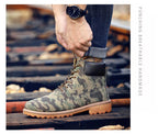 Winter Luxury Shoes Mens Flat Heel Boots Fashion Warm Ankle Boots Outdoor Warm Non Slip Fur Lined Ankle Boots Leather Winter Walking Shoes For Mens Stevvex