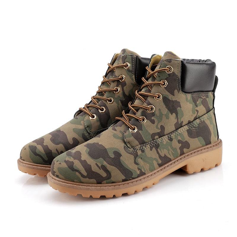 Winter Luxury Shoes Mens Flat Heel Boots Fashion Warm Ankle Boots Outdoor Warm Non Slip Fur Lined Ankle Boots Leather Winter Walking Shoes For Mens Stevvex