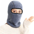 Winter Men Fleece Balaclava Face Mask Neck Warmer Thermal Head Cover Beanies Tactical Military Sport Cycling Ski Scarf Hat Weather Balaclava Ski Mask for Men Windproof Thermal Winter Scarf Mask Women Neck Warmer Hood for Cycling Stevvex