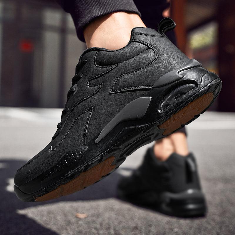 Winter Men's Thick Fur Warm Ankle Shoes Waterproof Men's Trend Casual Sneakers No-slip Shoes Men Footwear Low-Top Sneakers Non-Slip Wear-Resistant For Outdoor Sport Stevvex