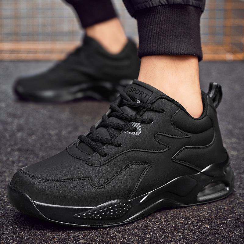 Winter Men's Thick Fur Warm Ankle Shoes Waterproof Men's Trend Casual Sneakers No-slip Shoes Men Footwear Low-Top Sneakers Non-Slip Wear-Resistant For Outdoor Sport Stevvex