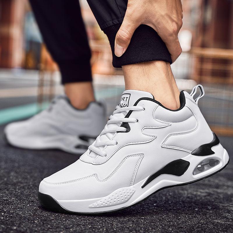 Winter Men's Thick Fur Warm Ankle Shoes Waterproof Men's Trend Casual Sneakers No-slip Shoes Men Footwear Low-Top Sneakers Non-Slip Wear-Resistant For Outdoor Sport Stevvex