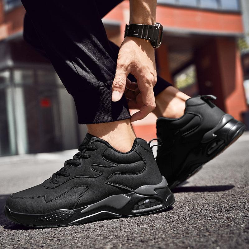 Winter Men's Thick Fur Warm Ankle Shoes Waterproof Men's Trend Casual Sneakers No-slip Shoes Men Footwear Low-Top Sneakers Non-Slip Wear-Resistant For Outdoor Sport Stevvex