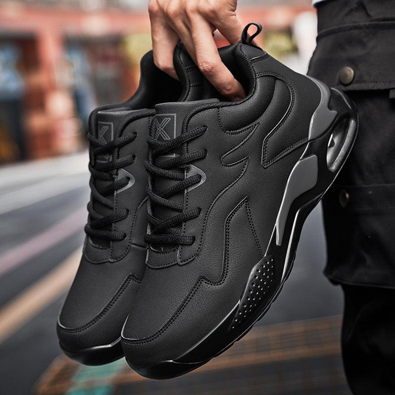 Winter Men's Thick Fur Warm Ankle Shoes Waterproof Men's Trend Casual Sneakers No-slip Shoes Men Footwear Low-Top Sneakers Non-Slip Wear-Resistant For Outdoor Sport Stevvex