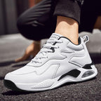 Winter Men's Thick Fur Warm Ankle Shoes Waterproof Men's Trend Casual Sneakers No-slip Shoes Men Footwear Low-Top Sneakers Non-Slip Wear-Resistant For Outdoor Sport Stevvex
