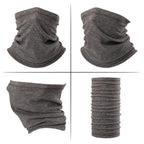 Winter Neck Warmer Gaiter Bandana Mask Tube Scarf Fleece Half Face Cover Sports Thermal Ski Hunting Cycling Snowboard Men Women Mask Headwear Scarf Bandana Hood Half Breathable Dustproof Hang-Ear Cap Bike Headbands Face Cover Stevvex