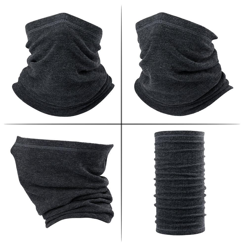 Winter Neck Warmer Gaiter Bandana Mask Tube Scarf Fleece Half Face Cover Sports Thermal Ski Hunting Cycling Snowboard Men Women Mask Headwear Scarf Bandana Hood Half Breathable Dustproof Hang-Ear Cap Bike Headbands Face Cover Stevvex