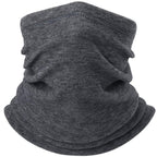 Winter Neck Warmer Gaiter Bandana Mask Tube Scarf Fleece Half Face Cover Sports Thermal Ski Hunting Cycling Snowboard Men Women Mask Headwear Scarf Bandana Hood Half Breathable Dustproof Hang-Ear Cap Bike Headbands Face Cover Stevvex