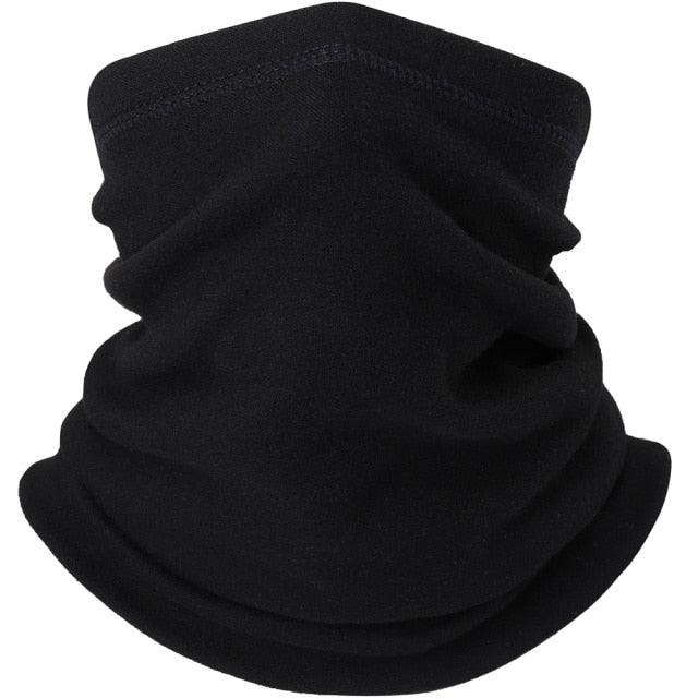 Winter Neck Warmer Gaiter Bandana Mask Tube Scarf Fleece Half Face Cover Sports Thermal Ski Hunting Cycling Snowboard Men Women Mask Headwear Scarf Bandana Hood Half Breathable Dustproof Hang-Ear Cap Bike Headbands Face Cover Stevvex