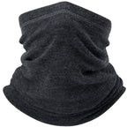 Winter Neck Warmer Gaiter Bandana Mask Tube Scarf Fleece Half Face Cover Sports Thermal Ski Hunting Cycling Snowboard Men Women Mask Headwear Scarf Bandana Hood Half Breathable Dustproof Hang-Ear Cap Bike Headbands Face Cover Stevvex