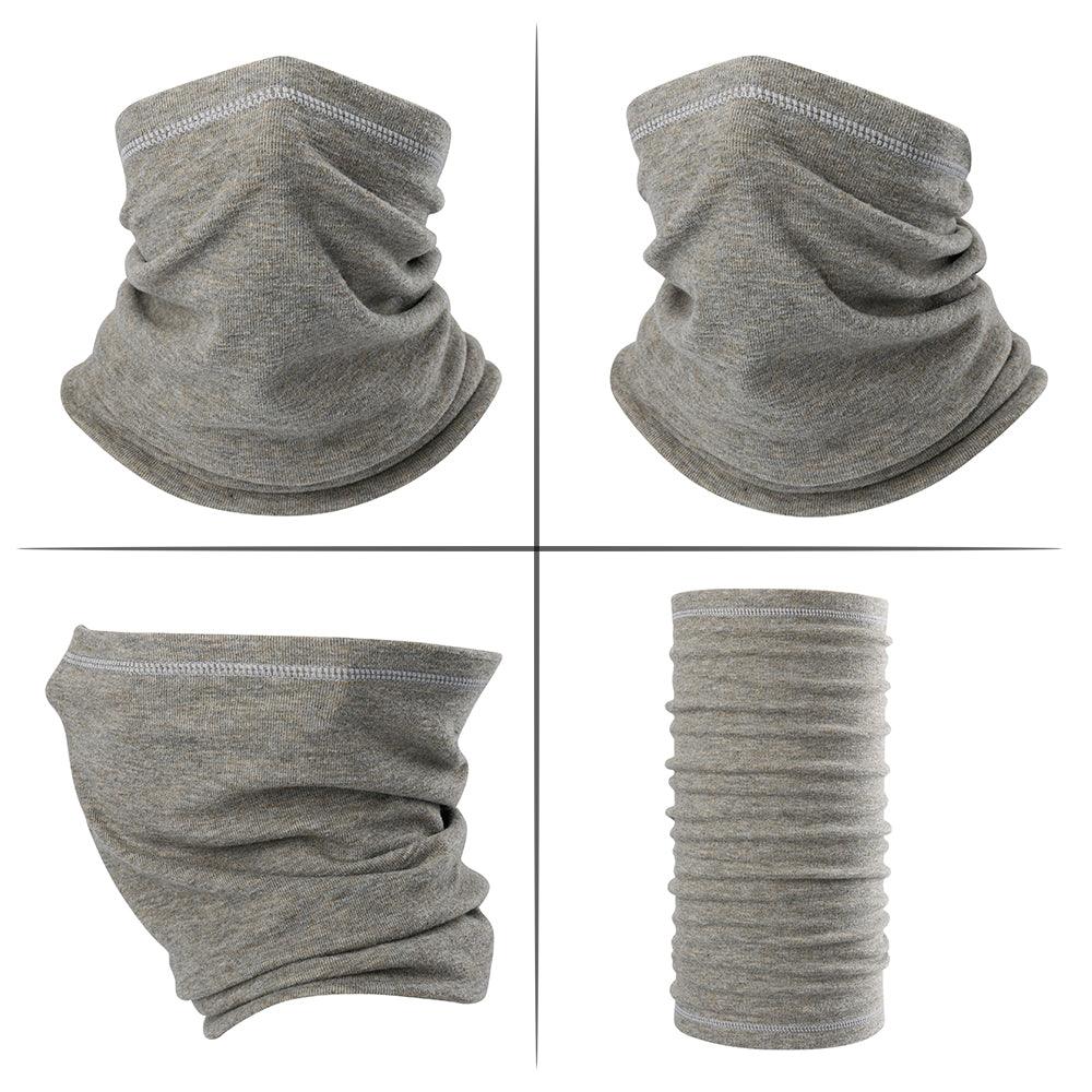 Winter Neck Warmer Gaiter Bandana Mask Tube Scarf Fleece Half Face Cover Sports Thermal Ski Hunting Cycling Snowboard Men Women Mask Headwear Scarf Bandana Hood Half Breathable Dustproof Hang-Ear Cap Bike Headbands Face Cover Stevvex