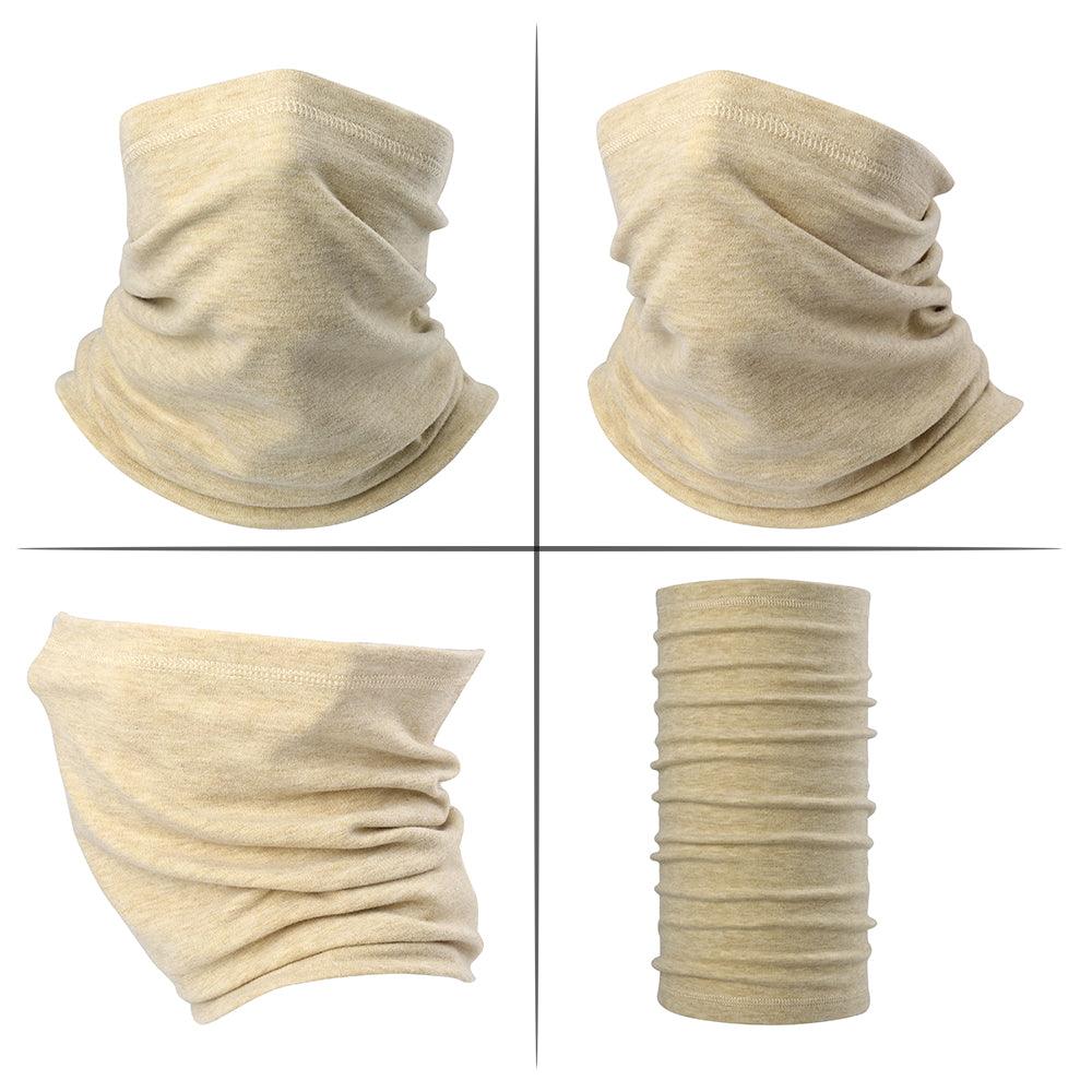 Winter Neck Warmer Gaiter Bandana Mask Tube Scarf Fleece Half Face Cover Sports Thermal Ski Hunting Cycling Snowboard Men Women Mask Headwear Scarf Bandana Hood Half Breathable Dustproof Hang-Ear Cap Bike Headbands Face Cover Stevvex