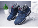 Winter Outdoor Casual Shoes Non-slip Warm Soft Cotton Shoes Mens Comfortable Snow Shoes Lightweight Low-Top Sneakers Non-Slip Wear-Resistant For Outdoor Walking Camping
