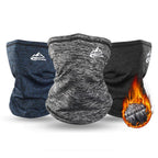 Winter Outdoor Neck Warmer Cycling Scarf Running Sports Headwear Face Scarf Bicycle Bandana Men Simple Fashion Motorcycle Windproof Sun Protect Cycling Face Neck Mask Headwear Scarf Bandana Hood Half Breathable Dustproof Hang-Ear Cap Bike Headbands Stevvex