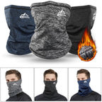 Winter Outdoor Neck Warmer Cycling Scarf Running Sports Headwear Face Scarf Bicycle Bandana Men Simple Fashion Motorcycle Windproof Sun Protect Cycling Face Neck Mask Headwear Scarf Bandana Hood Half Breathable Dustproof Hang-Ear Cap Bike Headbands Stevvex