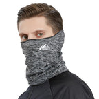Winter Outdoor Neck Warmer Cycling Scarf Running Sports Headwear Face Scarf Bicycle Bandana Men Simple Fashion Motorcycle Windproof Sun Protect Cycling Face Neck Mask Headwear Scarf Bandana Hood Half Breathable Dustproof Hang-Ear Cap Bike Headbands Stevvex