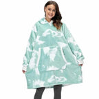 Winter Oversized Wearable Blanket Women Hoodies Sweatshirt TV Blanket With Sleeves Pullover Warm Soft Unisex Hoody Comfortable Sweatshirts For Autumn Stevvex