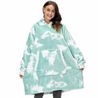 Winter Oversized Wearable Blanket Women Hoodies Sweatshirt TV Blanket With Sleeves Pullover Warm Soft Unisex Hoody Comfortable Sweatshirts For Autumn Stevvex