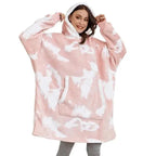 Winter Oversized Wearable Blanket Women Hoodies Sweatshirt TV Blanket With Sleeves Pullover Warm Soft Unisex Hoody Comfortable Sweatshirts For Autumn Stevvex