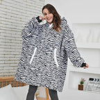 Winter Oversized Wearable Blanket Women Hoodies Sweatshirt TV Blanket With Sleeves Pullover Warm Soft Unisex Hoody Comfortable Sweatshirts For Autumn Stevvex
