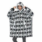 Winter Oversized Wearable Blanket Women Hoodies Sweatshirt TV Blanket With Sleeves Pullover Warm Soft Unisex Hoody Comfortable Sweatshirts For Autumn Stevvex
