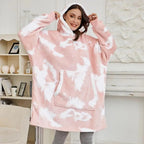 Winter Oversized Wearable Blanket Women Hoodies Sweatshirt TV Blanket With Sleeves Pullover Warm Soft Unisex Hoody Comfortable Sweatshirts For Autumn Stevvex