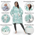 Winter Oversized Wearable Blanket Women Hoodies Sweatshirt TV Blanket With Sleeves Pullover Warm Soft Unisex Hoody Comfortable Sweatshirts For Autumn Stevvex