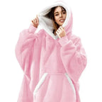 Winter Oversized Wearable Blanket Women Hoodies Sweatshirt TV Blanket With Sleeves Pullover Warm Soft Unisex Hoody Comfortable Sweatshirts For Autumn Stevvex