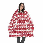 Winter Oversized Wearable Blanket Women Hoodies Sweatshirt TV Blanket With Sleeves Pullover Warm Soft Unisex Hoody Comfortable Sweatshirts For Autumn Stevvex