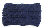 Winter Soft Wool Knit Warm Lightweight Ear Protection Crochet Headbands Elegant Turban Outdoor Sports Headwear Hair Ribbons Hair Accessories For Girl