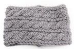 Winter Soft Wool Knit Warm Lightweight Ear Protection Crochet Headbands Elegant Turban Outdoor Sports Headwear Hair Ribbons Hair Accessories For Girl