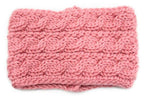 Winter Soft Wool Knit Warm Lightweight Ear Protection Crochet Headbands Elegant Turban Outdoor Sports Headwear Hair Ribbons Hair Accessories For Girl