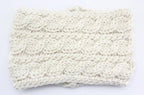 Winter Soft Wool Knit Warm Lightweight Ear Protection Crochet Headbands Elegant Turban Outdoor Sports Headwear Hair Ribbons Hair Accessories For Girl