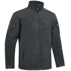 Winter Tactical Fleece Jacket Mens Jacket Unique Design Men's Winter Thermal Work Jacket Thermal Warm Security Fishing Work Coats Soft Winter Fleece Coat With Multiple Pockets Stevvex