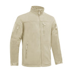 Winter Tactical Fleece Jacket Mens Jacket Unique Design Men's Winter Thermal Work Jacket Thermal Warm Security Fishing Work Coats Soft Winter Fleece Coat With Multiple Pockets Stevvex