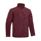 Winter Tactical Fleece Jacket Mens Jacket Unique Design Men's Winter Thermal Work Jacket Thermal Warm Security Fishing Work Coats Soft Winter Fleece Coat With Multiple Pockets Stevvex