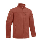 Winter Tactical Fleece Jacket Mens Jacket Unique Design Men's Winter Thermal Work Jacket Thermal Warm Security Fishing Work Coats Soft Winter Fleece Coat With Multiple Pockets Stevvex