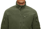 Winter Tactical Fleece Jacket Mens Jacket Unique Design Men's Winter Thermal Work Jacket Thermal Warm Security Fishing Work Coats Soft Winter Fleece Coat With Multiple Pockets Stevvex
