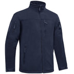Winter Tactical Fleece Jacket Mens Jacket Unique Design Men's Winter Thermal Work Jacket Thermal Warm Security Fishing Work Coats Soft Winter Fleece Coat With Multiple Pockets Stevvex