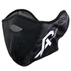 Winter Thermal Balaclava Fleece Half Face Mask Neck Warmer Ear Cover Ski Windproof Snowboard Scarf Bandana Helmet Cap Men Women Mask Headwear Scarf Bandana Hood Half Breathable Dustproof Hang-Ear Cap Bike Headbands Face Cover Stevvex