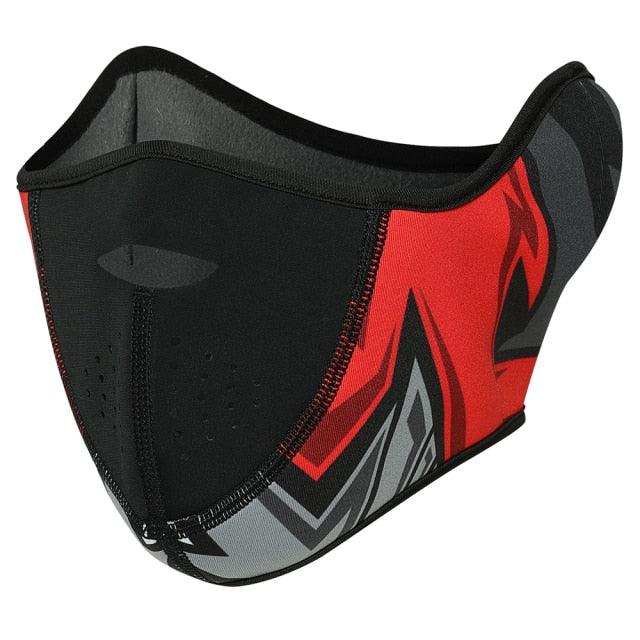 Winter Thermal Balaclava Fleece Half Face Mask Neck Warmer Ear Cover Ski Windproof Snowboard Scarf Bandana Helmet Cap Men Women Mask Headwear Scarf Bandana Hood Half Breathable Dustproof Hang-Ear Cap Bike Headbands Face Cover Stevvex
