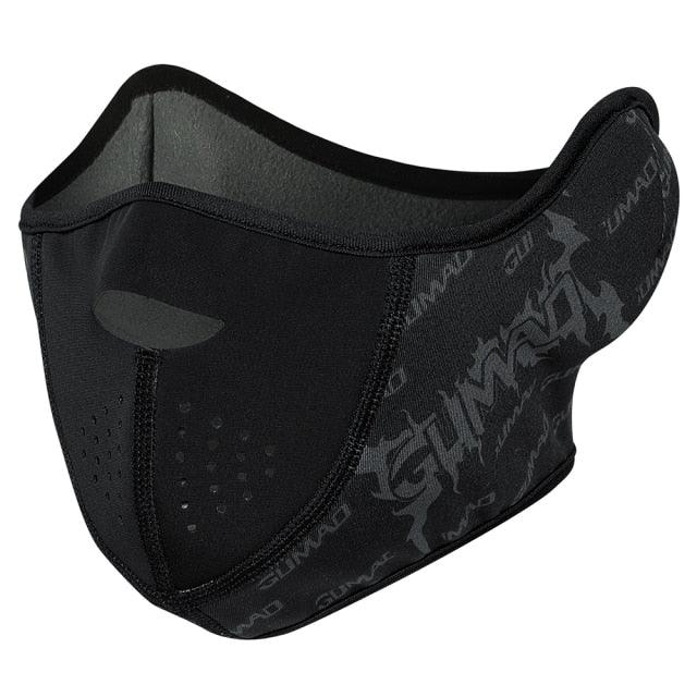 Winter Thermal Balaclava Fleece Half Face Mask Neck Warmer Ear Cover Ski Windproof Snowboard Scarf Bandana Helmet Cap Men Women Mask Headwear Scarf Bandana Hood Half Breathable Dustproof Hang-Ear Cap Bike Headbands Face Cover Stevvex