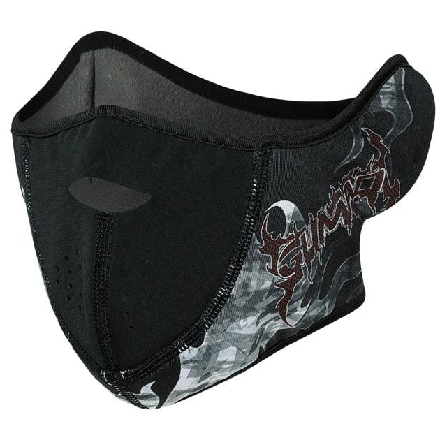 Winter Thermal Balaclava Fleece Half Face Mask Neck Warmer Ear Cover Ski Windproof Snowboard Scarf Bandana Helmet Cap Men Women Mask Headwear Scarf Bandana Hood Half Breathable Dustproof Hang-Ear Cap Bike Headbands Face Cover Stevvex