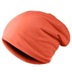 Winter Warm Hats For Women Casual Stacking Knitted  Caps Men Hats Solid Color Hip Hop Unisex Female Beanies For Winter Men Women Baggy Beanie Knit Hats Warm Winter Knit Hat Stevvex