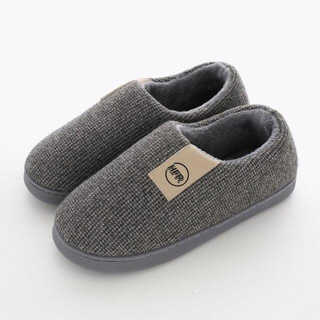 Winter Warm Shoes Woman Men Indoor Slippers Soft Plush Home Floor Slipper Anti-slip Womens Memory Foam House Slippers Indoor Lightweight Soft Cozy Home Slippers Stevvex