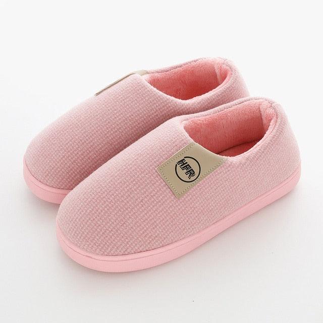 Winter Warm Shoes Woman Men Indoor Slippers Soft Plush Home Floor Slipper Anti-slip Womens Memory Foam House Slippers Indoor Lightweight Soft Cozy Home Slippers Stevvex