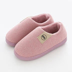 Winter Warm Shoes Woman Men Indoor Slippers Soft Plush Home Floor Slipper Anti-slip Womens Memory Foam House Slippers Indoor Lightweight Soft Cozy Home Slippers Stevvex