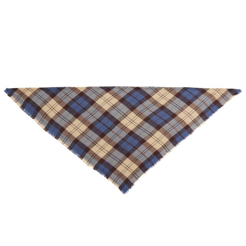 Winter Warm Soft Bandana Plaid Warm Headwear Triangle Scarves Scarf Cashmere Scarf Knit Wraps Shawls Hijabs Shawls Escharpe Elegant Cashmere Scarf Head Wrap Bandana Blanket Shawls Wraps For Female Stevvex